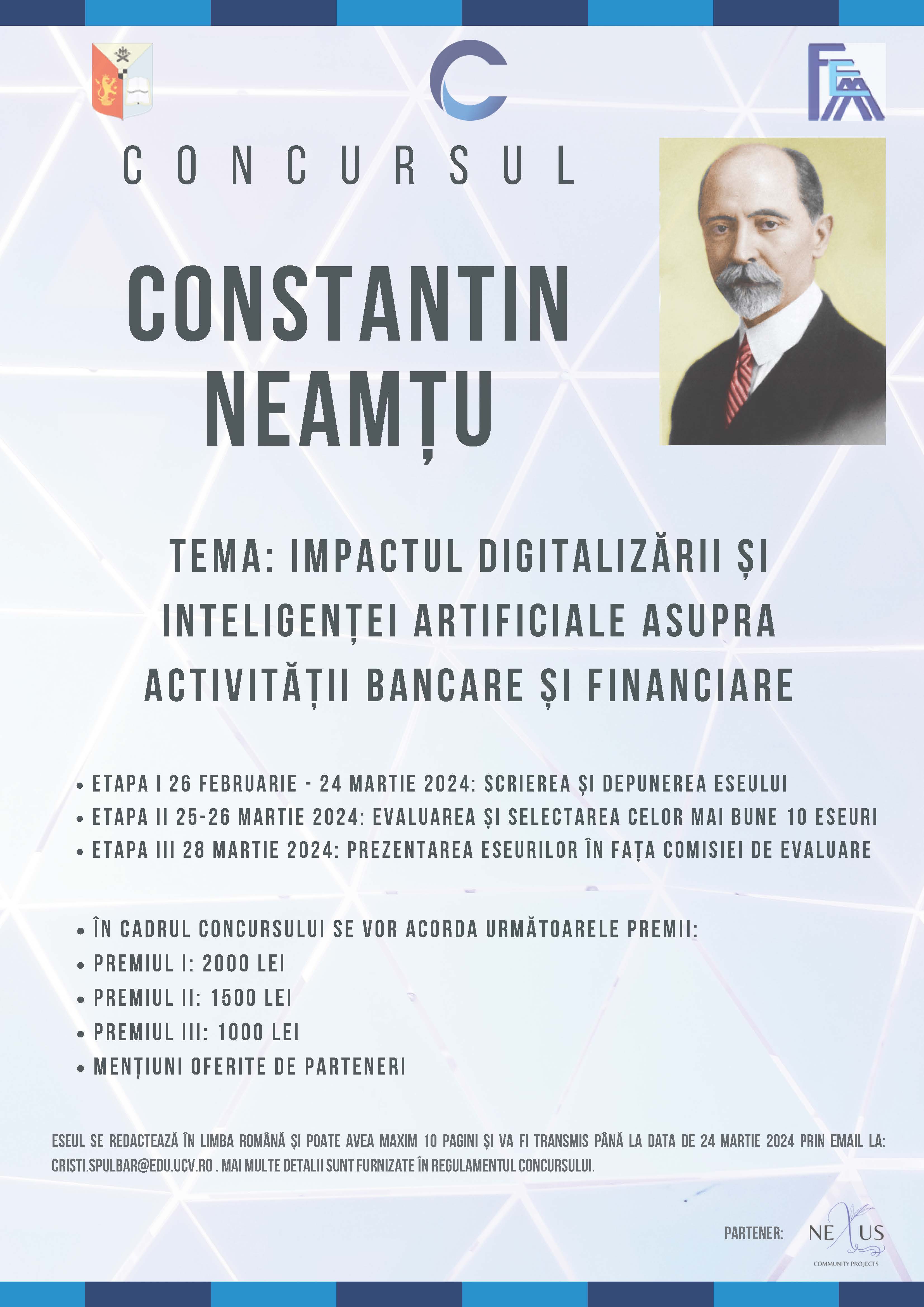 Afis concurs Constantin Neamtu 2024 Page 1